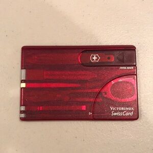 Victorinox SwissCard in Red